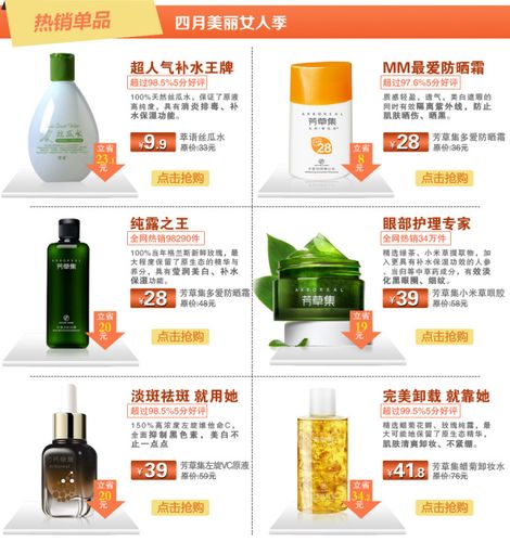 【psd】淘寶網(wǎng)店化妝品關(guān)聯(lián)銷售詳情頁模板設(shè)計